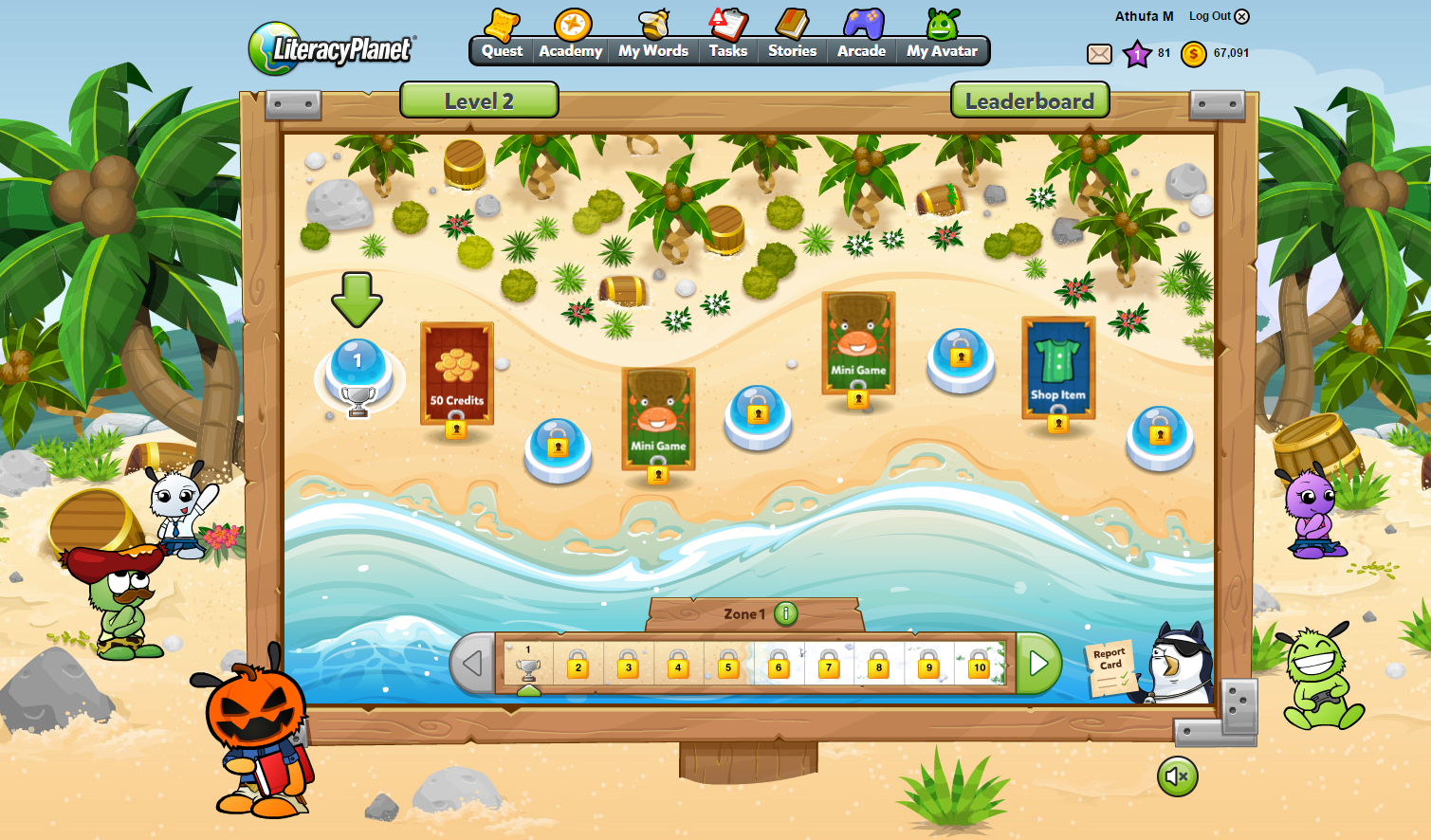 Hướng dẫn sử dụng Literacy Con Tự Học