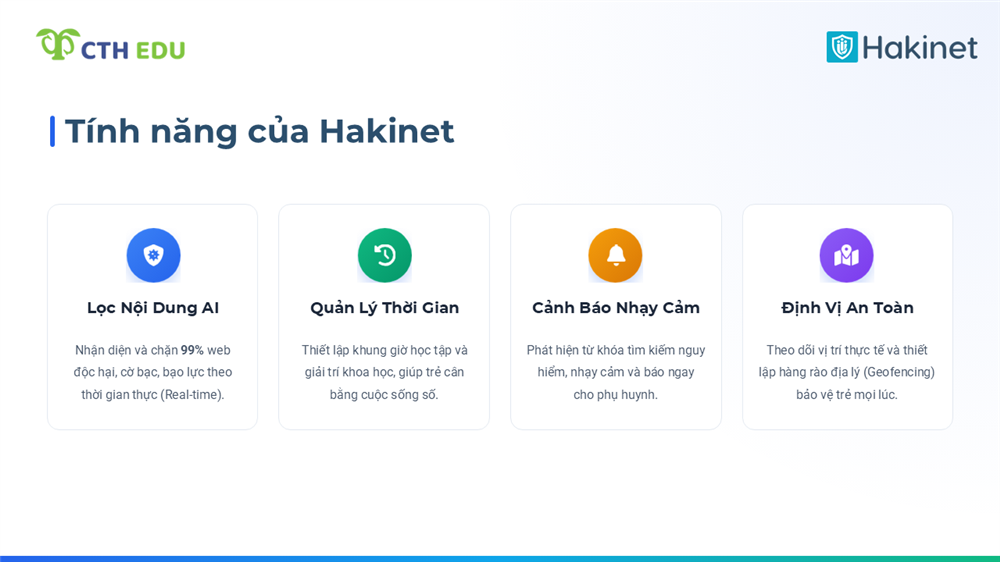 tính năng của hakinet