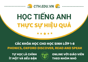 Học Tiếng Anh online thực sự hiệu quả với cth.edu.vn