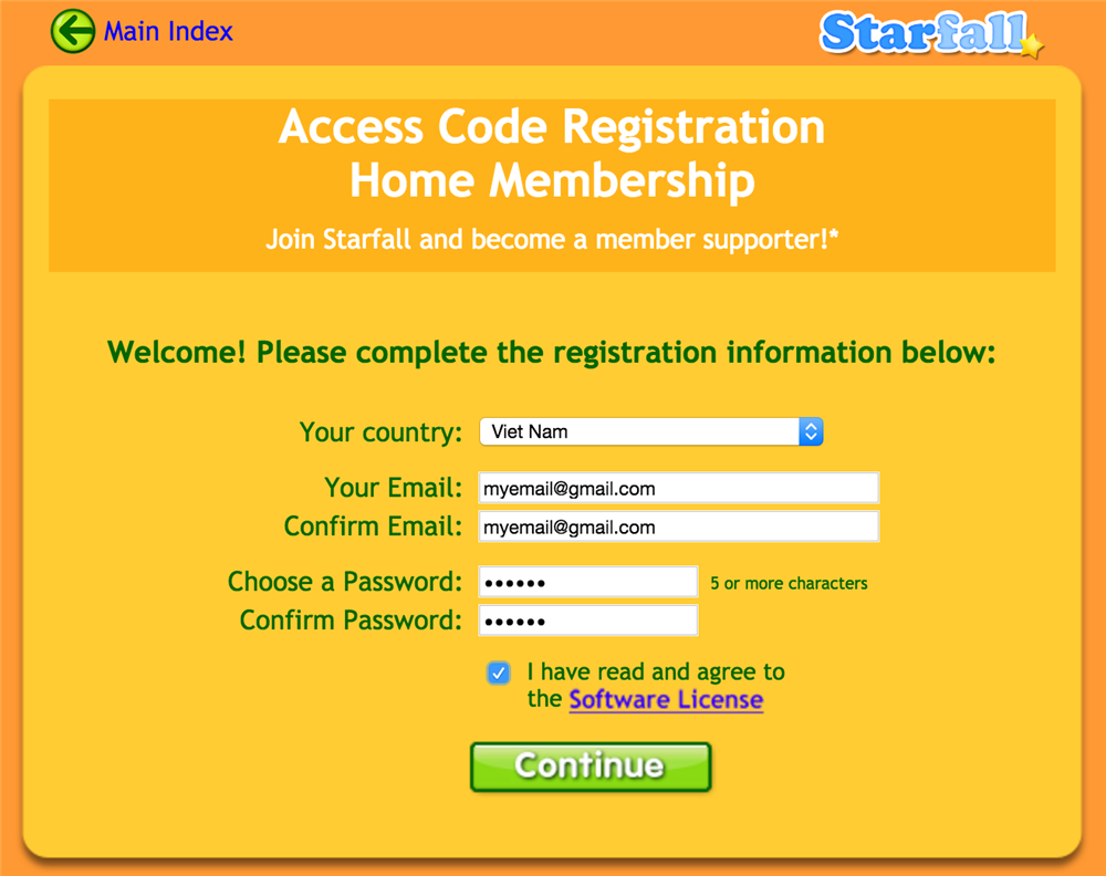 starfall free login and password 2020