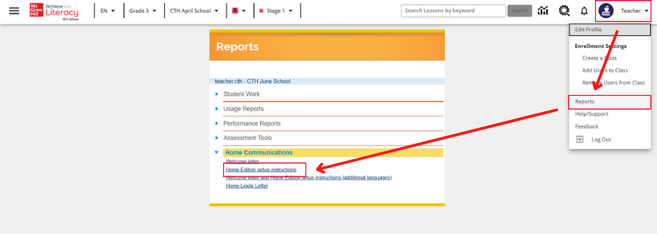 Cách lấy mã code để phụ huynh tự tạo tài khoản Parent