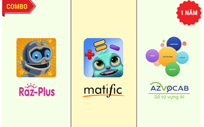 KidsAZ Reading + Matific + azVocab