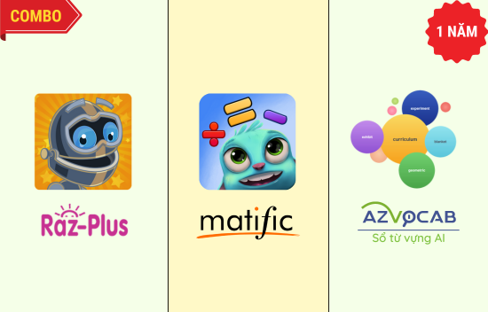 KidsAZ Reading + Matific + azVocab